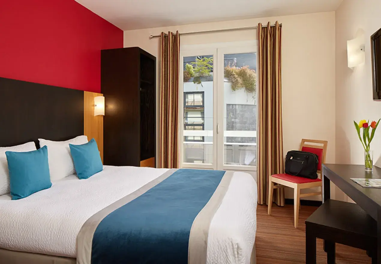  Hotel Roissy Lourdes 4 sterne Doppelzimmer - Komfort-Kategorie mit Doppelbett  