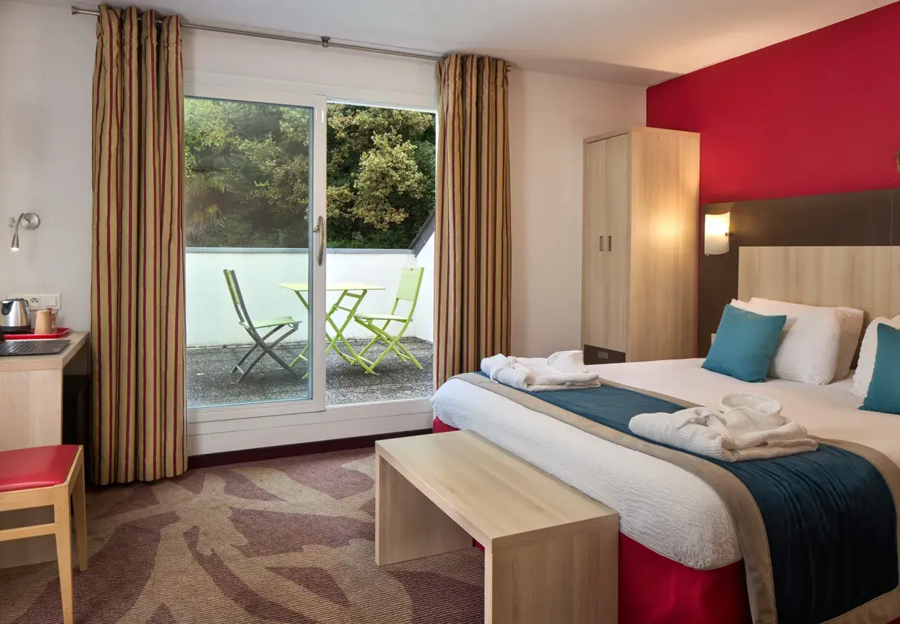  Hotel Roissy Lourdes Double privilege room hotel Roissy Lourdes 4 stars hotel near Grotto